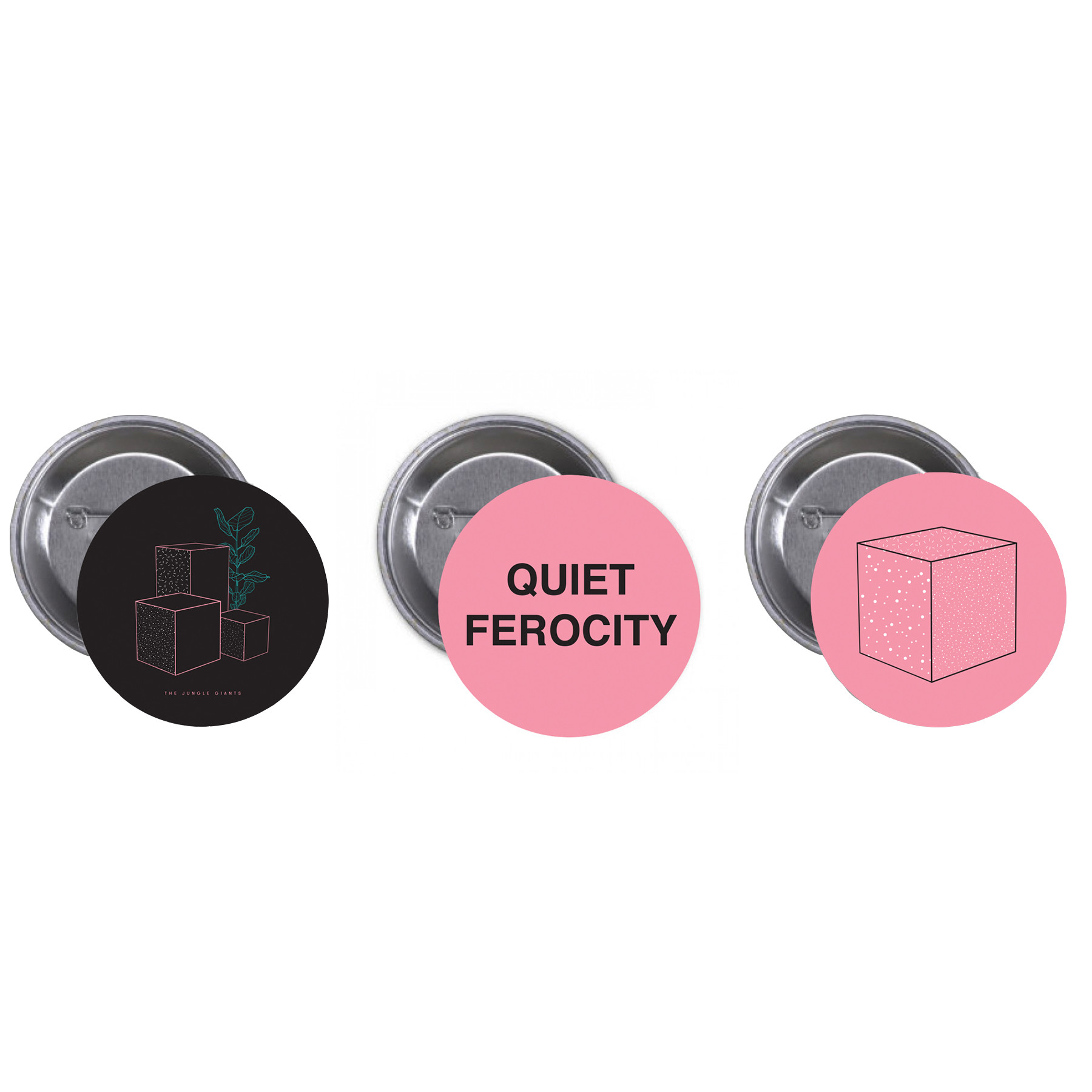 Quiet Ferocity Badge Set