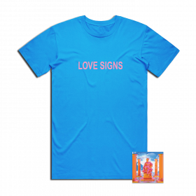 Love Signs Blue Tee & Download Bundle