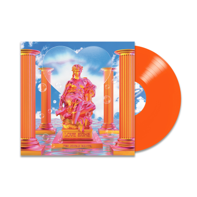 Love Signs Neon Orange Vinyl