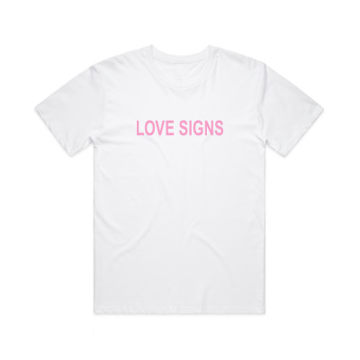The Jungle Giants – Love Signs White Tee